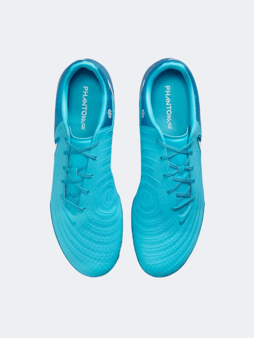 frisbee - throwing - field shoes Nike Phantom Gx Ii Academy Men Football Shoes Blue Fury/White