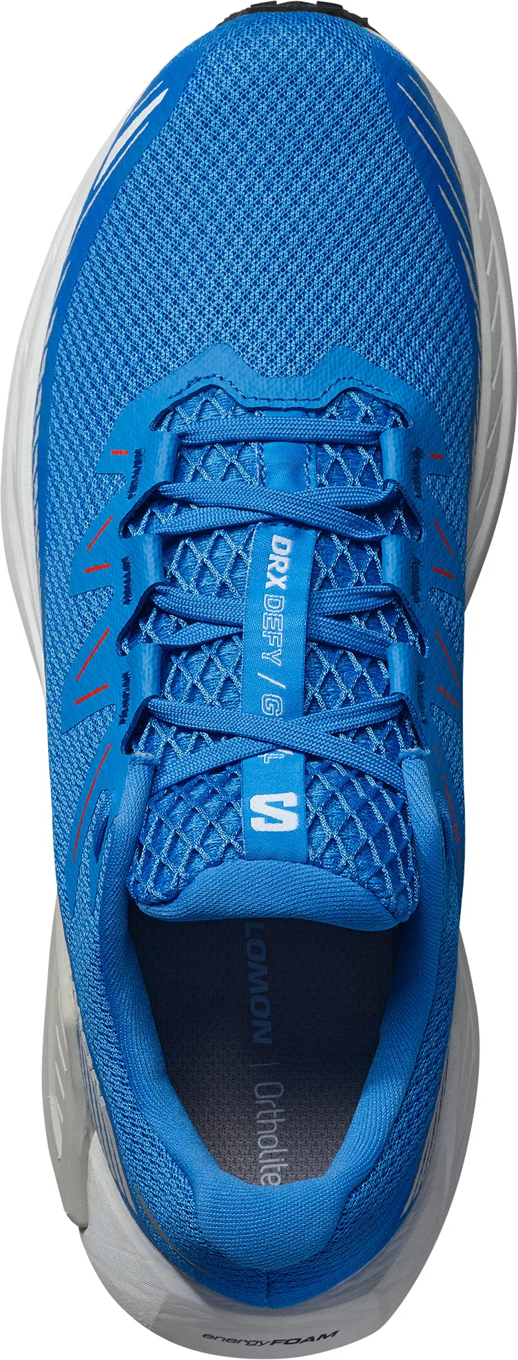 Anti Fatigue Salomon DRX DEFY GRVL Mens Trail Running Shoes - Blue