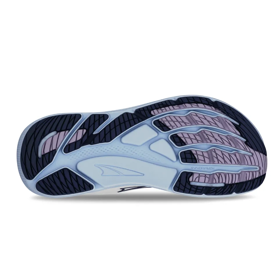summer - appropriate running in a ski resort area shoes Altra Women's FWD Via Running Shoes in White Light Blue AW25
