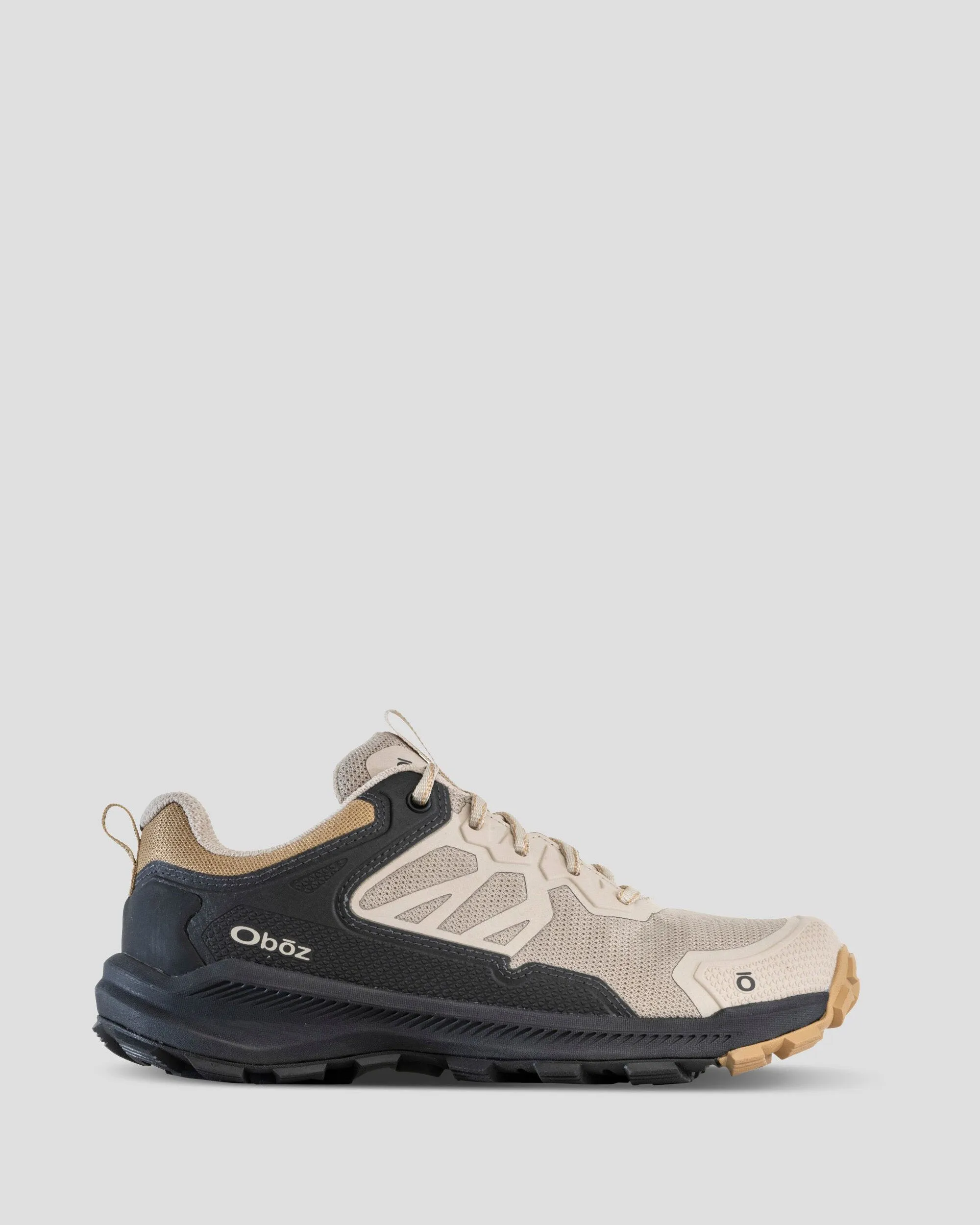 Women's Oboz Katabatic Low Hiking Shoes - Snow Leopard Flexible Fit