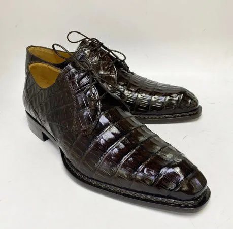 "Cratos" Crocodile Derby Brown Versatile