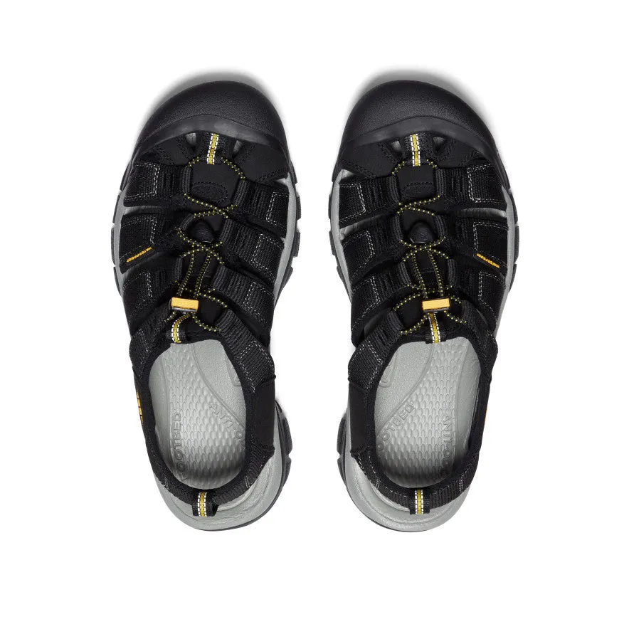 Compact Cushion Men's Newport H2 Sandal Wide  |  Black