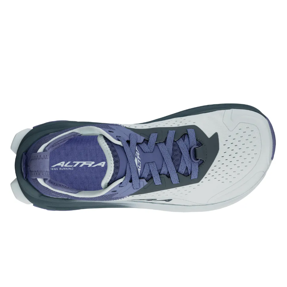 Running Headphones foam sole Altra Women's Olympus 6 Running Shoes in Gray/Blue AW25