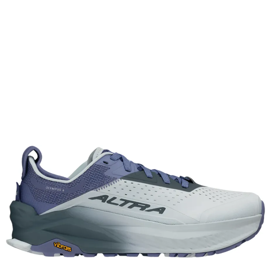 Recovery Fit streamlined - design shoes Altra Women's Olympus 6 Running Shoes in Gray/Blue AW25