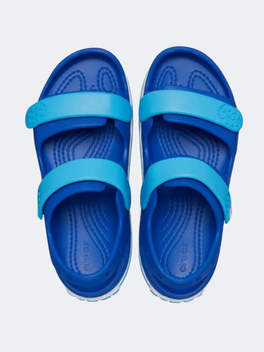 Airport Easy Crocs Crocband Cruiser Kids Lifestyle Sandals Blue Bolt/Venetian