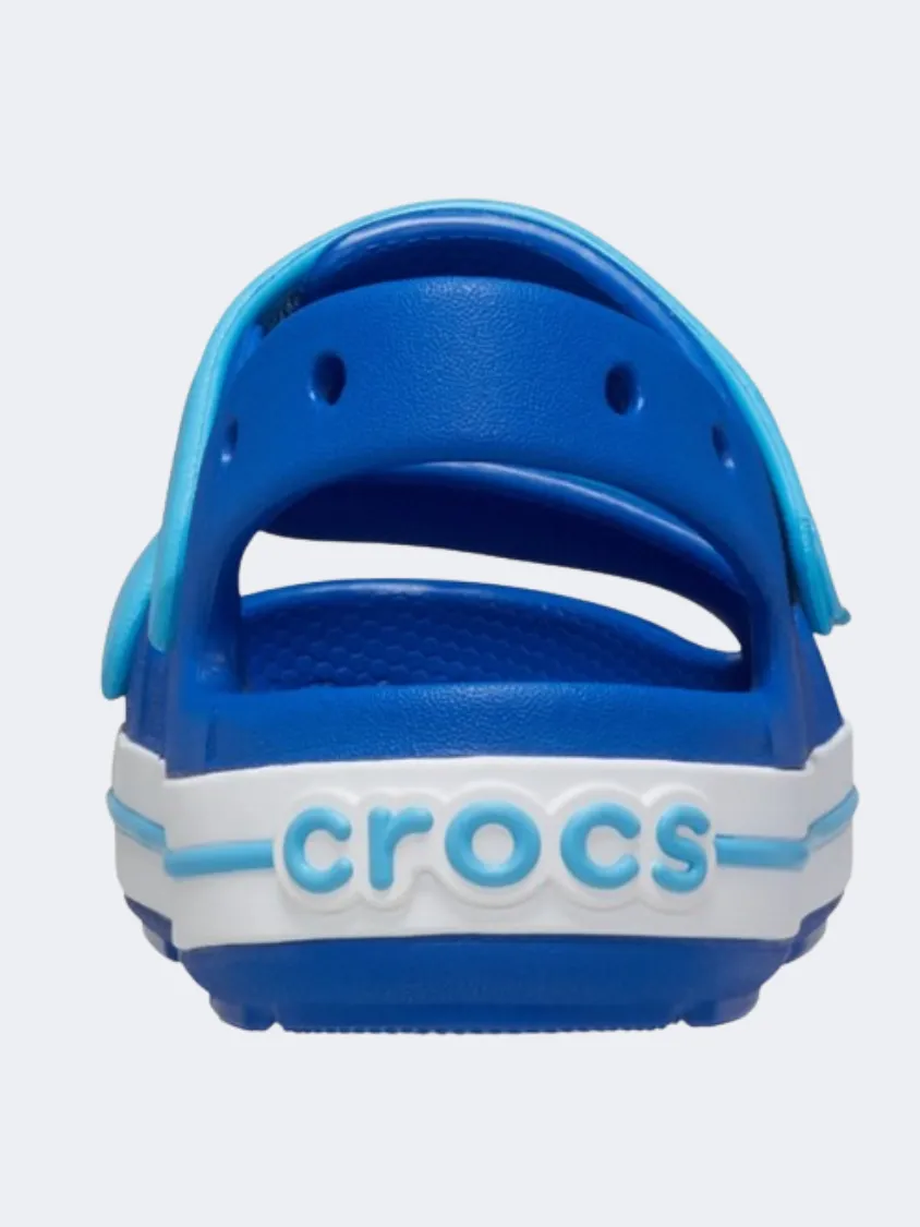 Comfort Wedge Crocs Crocband Cruiser Kids Lifestyle Sandals Blue Bolt/Venetian