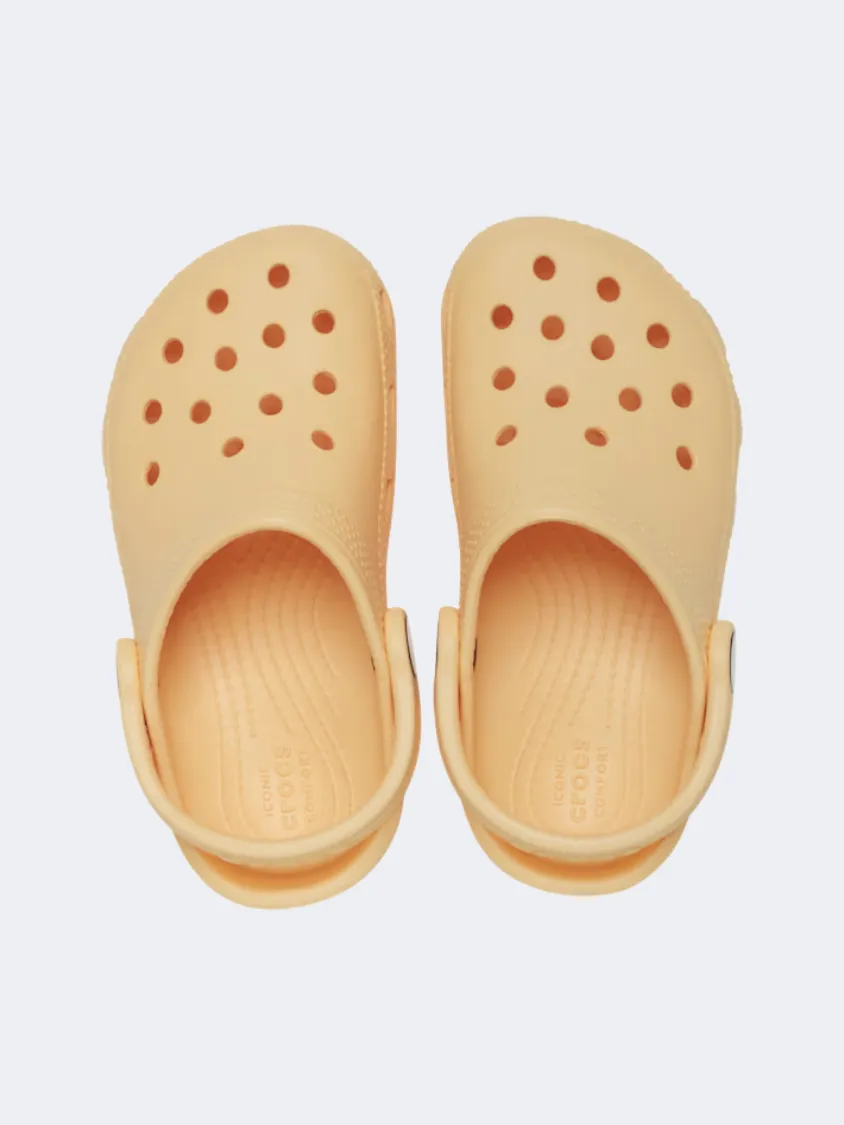 Crocs Toddler Classic Infant Lifestyle Clog Golden Hour Cliff Edge easy move