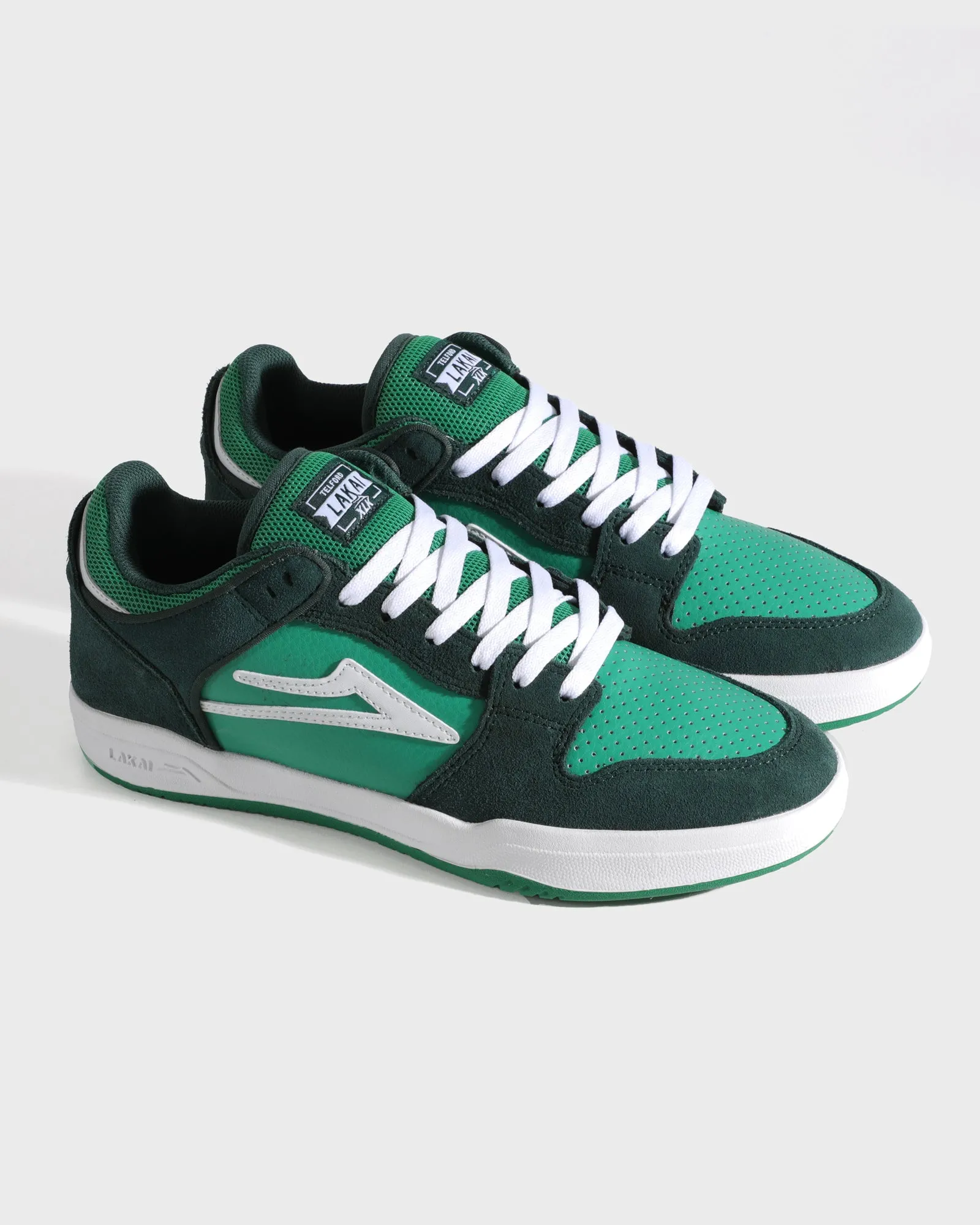 Cotton Touch Telford Low - Green Suede