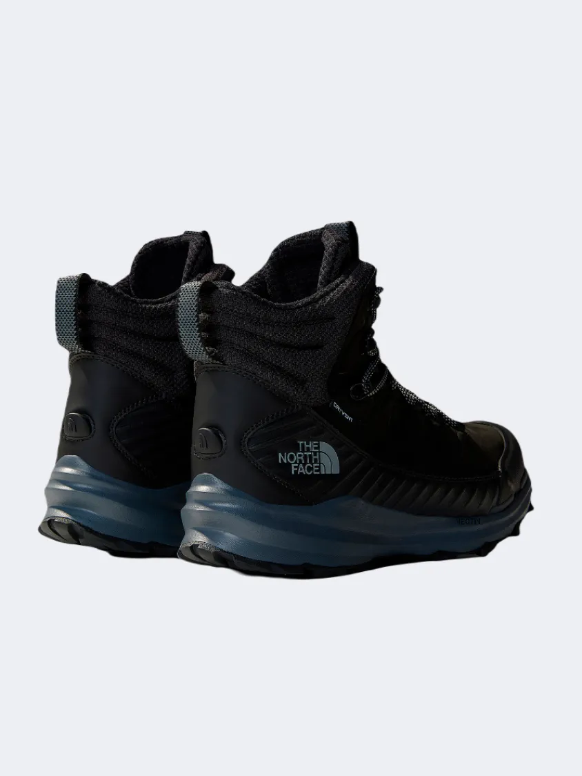 The North Face Vectiv Fastpack Insulated Waterproof Men Hiking Shoes Black/Vanadis Grey Off Grid