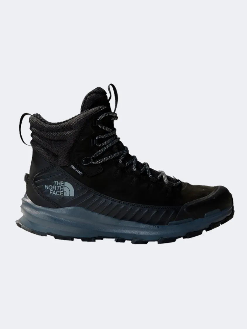 The North Face Vectiv Fastpack Insulated Waterproof Men Hiking Shoes Black/Vanadis Grey Endurance Support