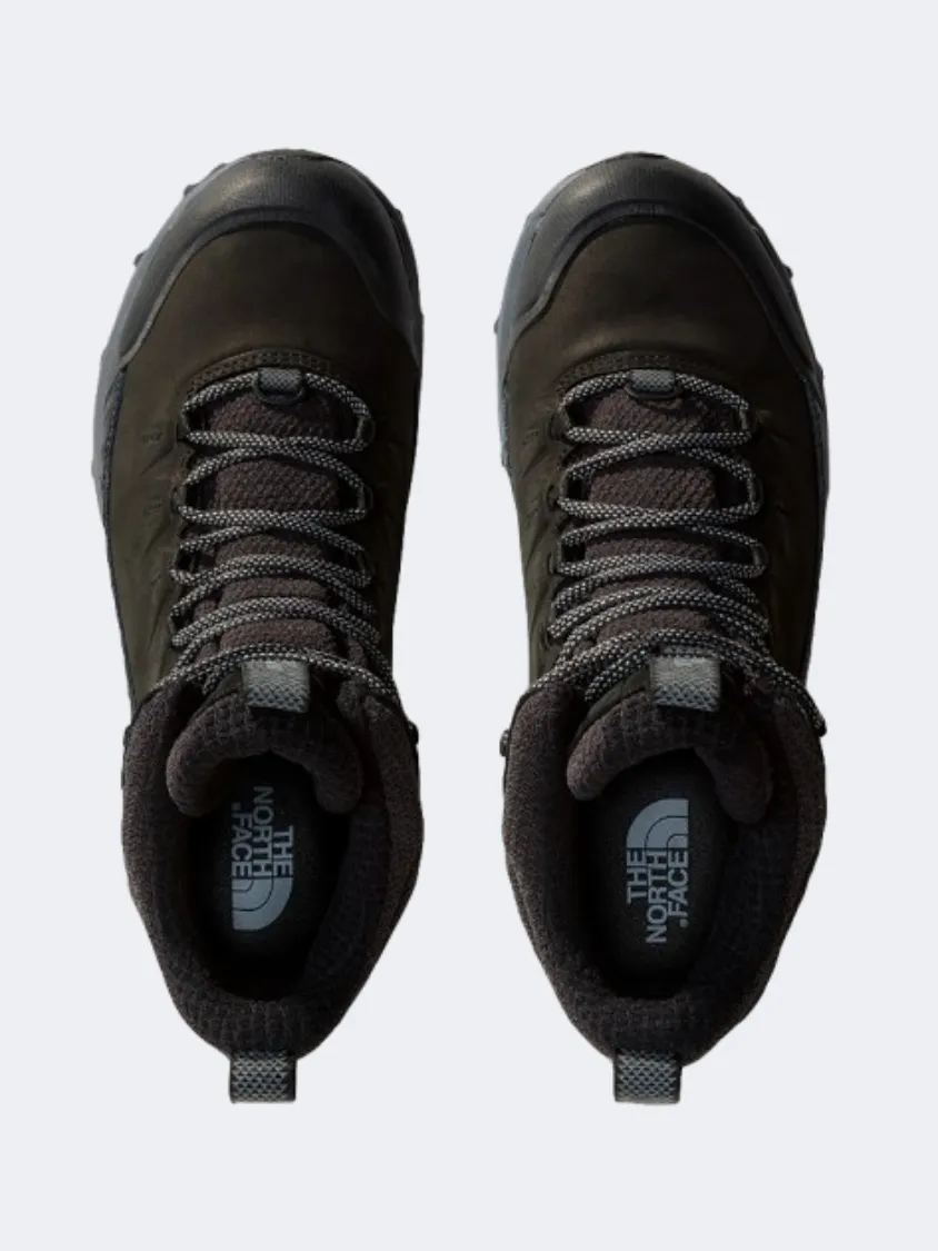 The North Face Vectiv Fastpack Insulated Waterproof Men Hiking Shoes Black/Vanadis Grey Long Trekking Fit
