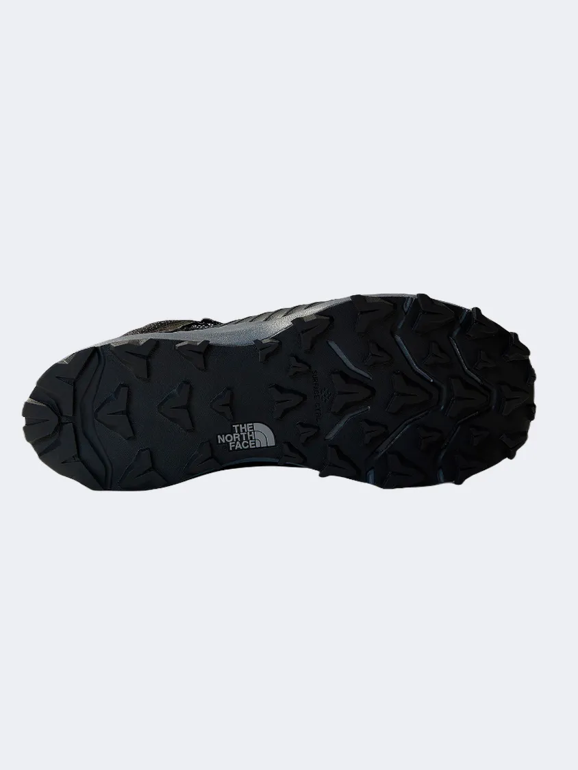 The North Face Vectiv Fastpack Insulated Waterproof Men Hiking Shoes Black/Vanadis Grey Offroad Trail