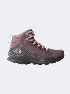 The North Face Victiv Fastpack Women Hiking Boots Fawn Grey/Asphalt All-Terrain Trekking Comfort Cushion