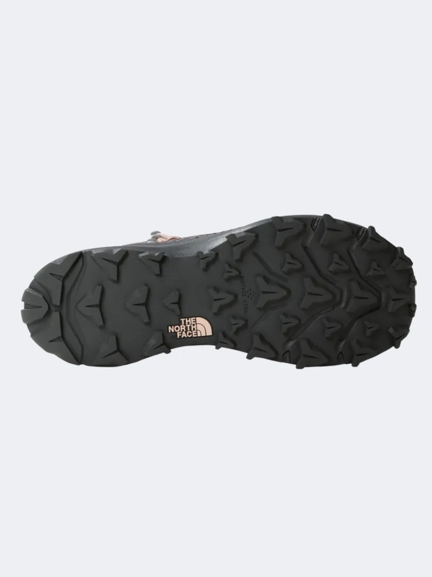 The North Face Victiv Fastpack Women Hiking Boots Fawn Grey/Asphalt Endurance Support Supportive Traction