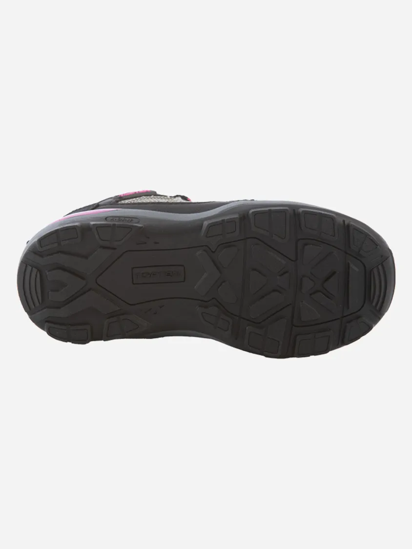 Ultimate Trek Downhill Trek Top Ten Kids Women Hiking Shoes Black/Fuschia