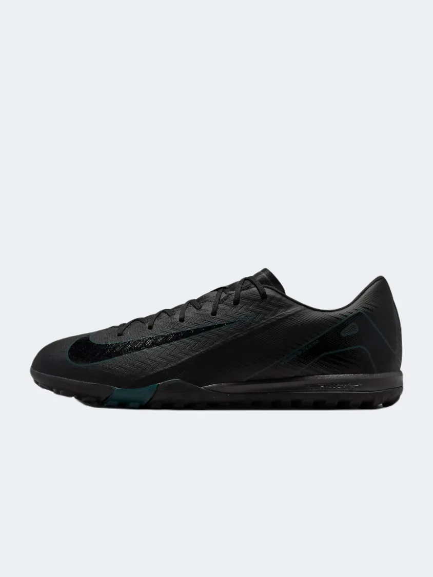 Nike Mercurial Vapor 16 Academy Men Football Shoes Black/Deep Jungle Lace Up Style Toe Protection