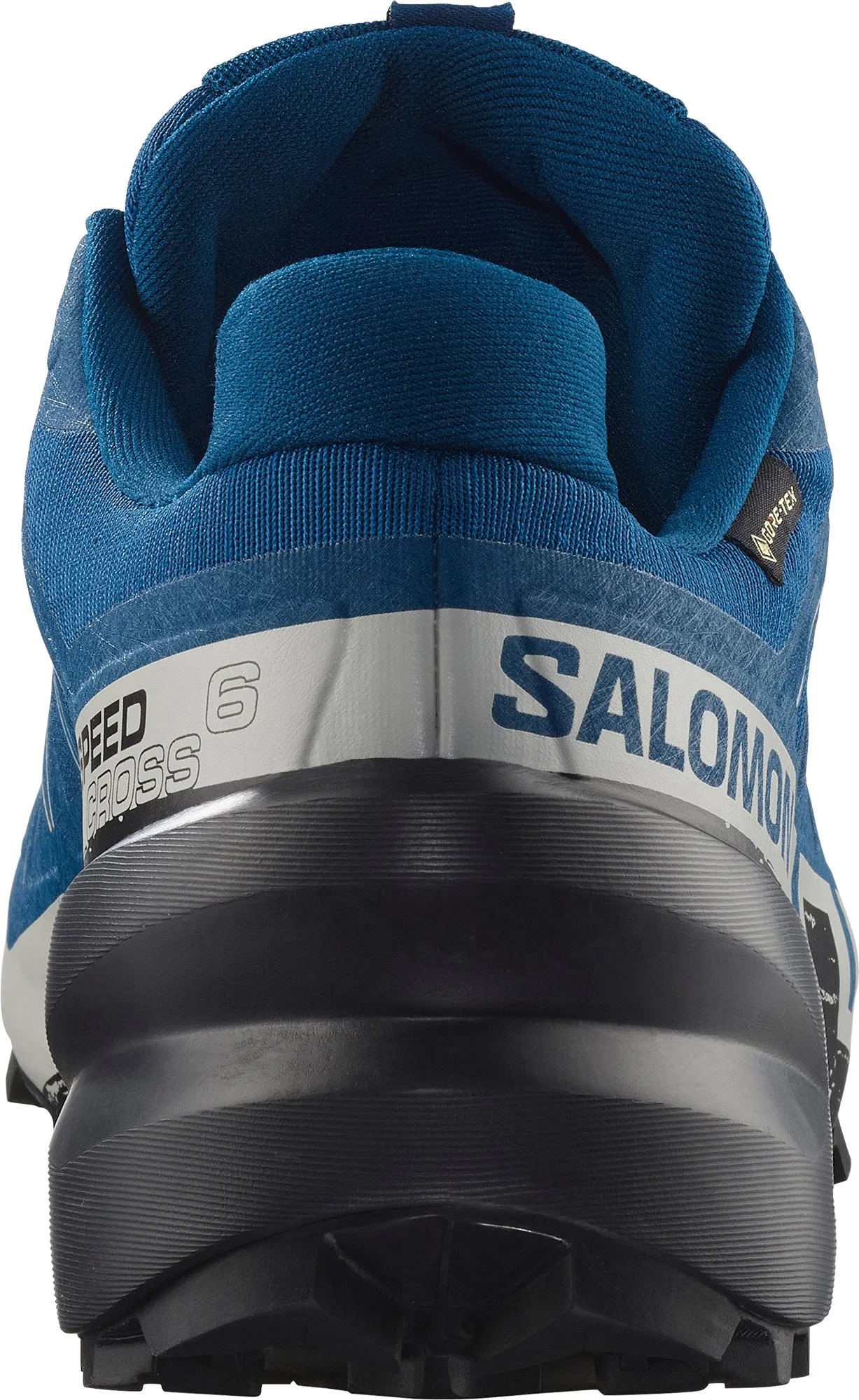 Anti Slip Stretchable Salomon Speedcross 6 GORE-TEX Mens Trail Running Shoes - Blue