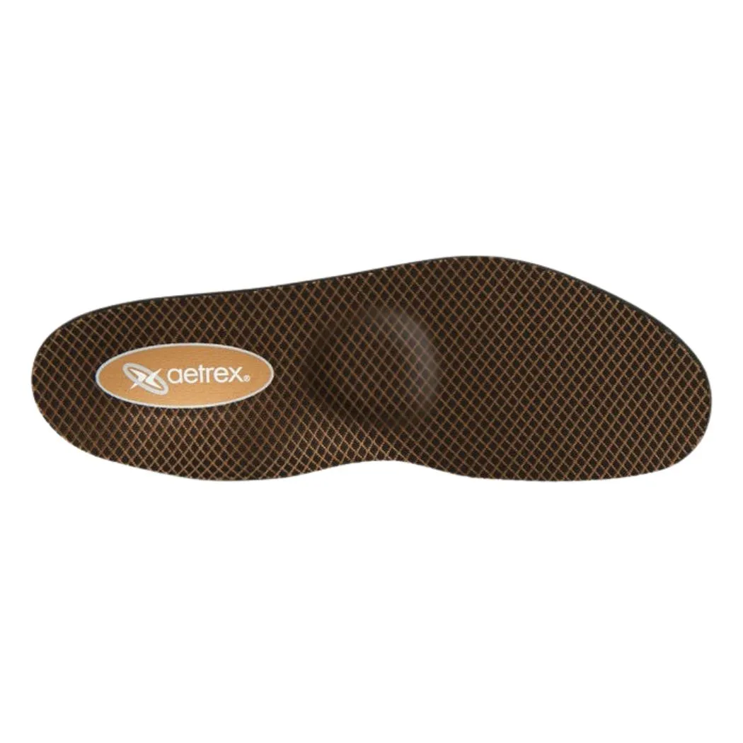 aetrex L425 Compete Men's Support for Flat & Low Arches Modern Bold Wide Path