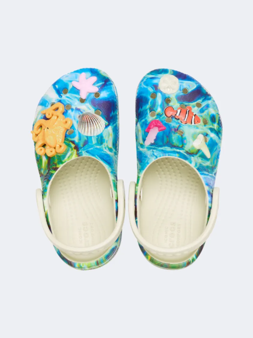 Crocs Classic Under The Sea Infant Lifestyle Clog Bone Everyday