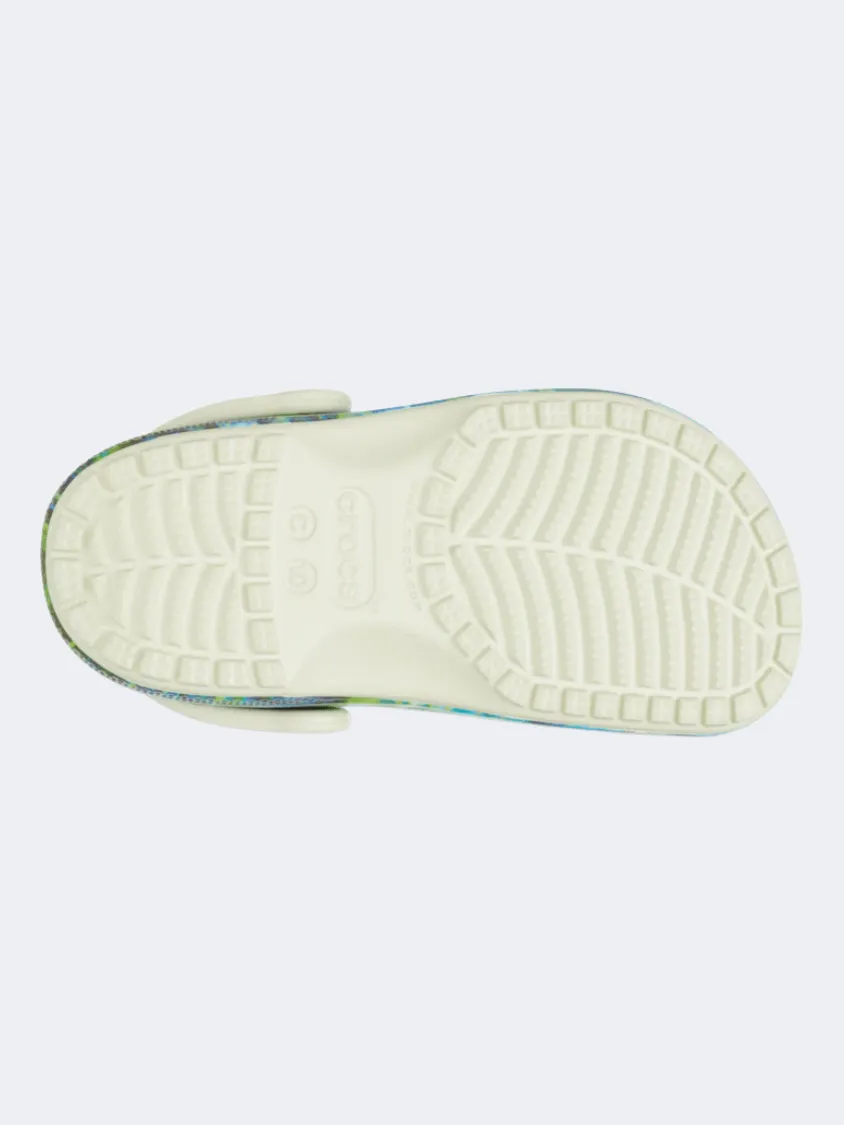 Air Boost Crocs Classic Under The Sea Infant Lifestyle Clog Bone