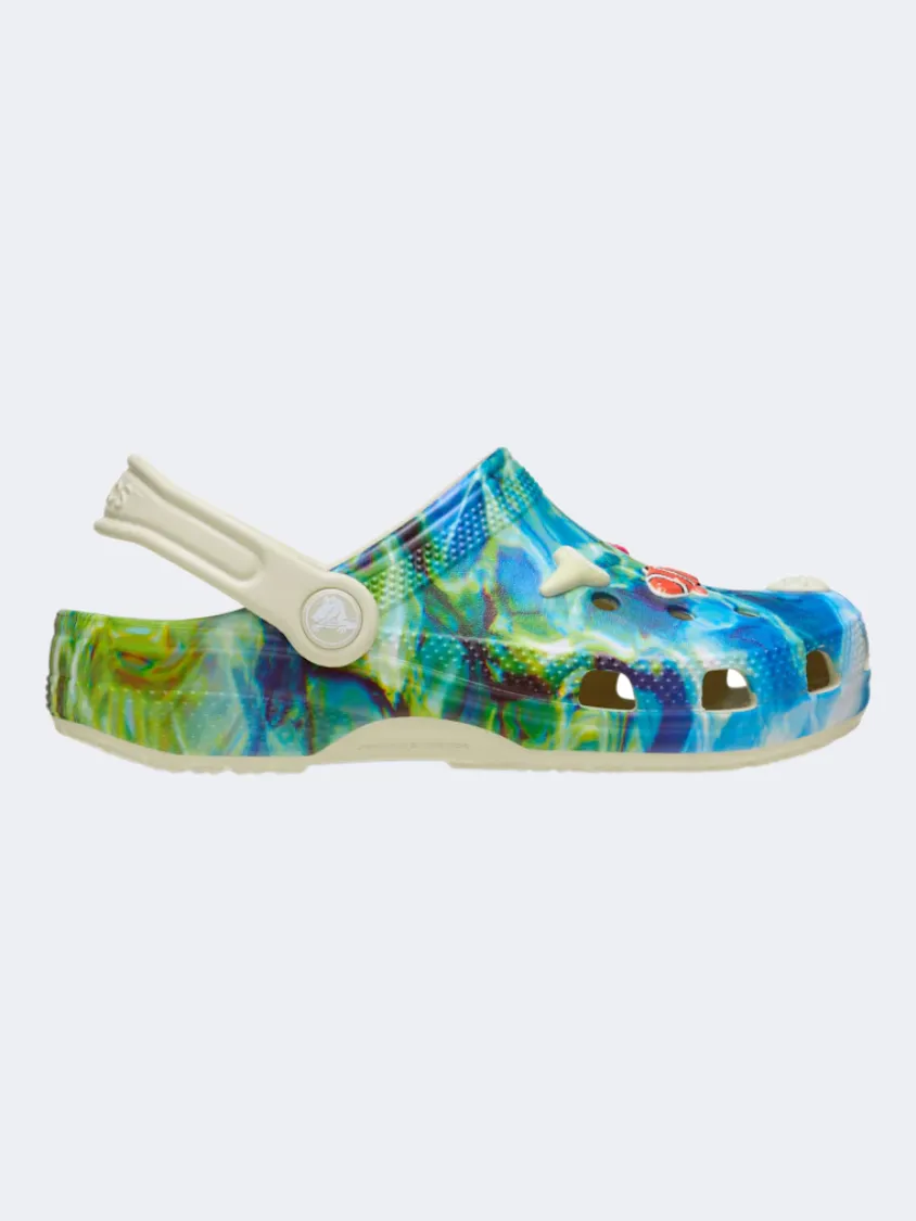 Crocs Classic Under The Sea Infant Lifestyle Clog Bone Quick Fit