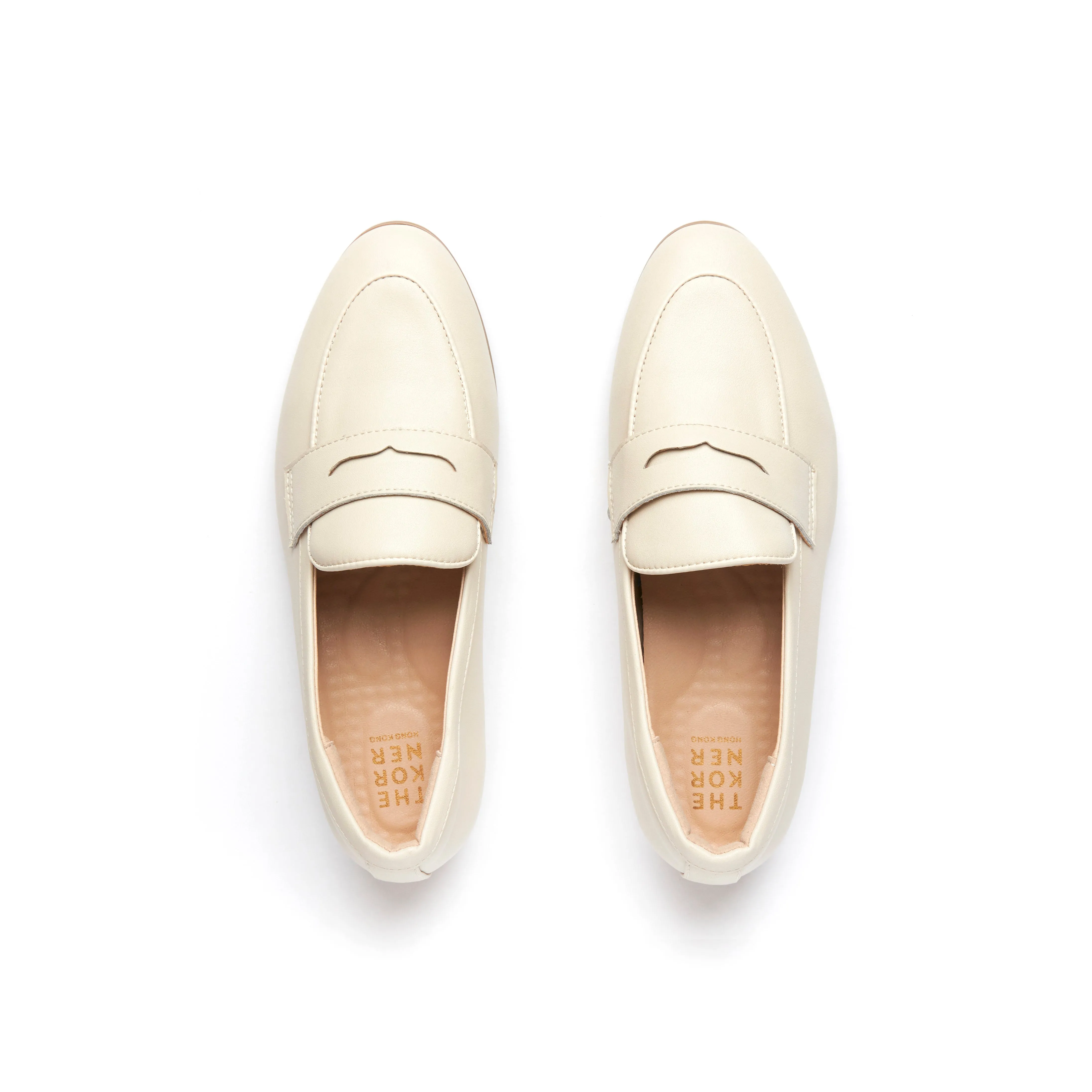 Lightweight Comfort Klassic Penny Loafers - Beige (BEI)