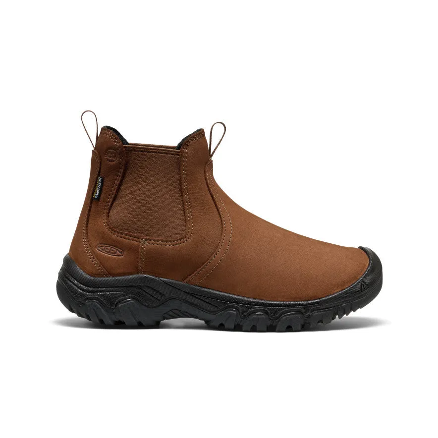 High Arch Women's Greta II Waterproof Chelsea  |  Bison/Black