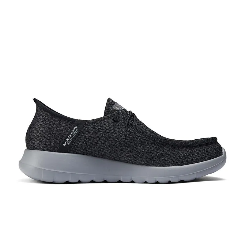Foot Comfort Step SLIP-INS: GO WALK MAX - 216285/BKGY