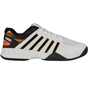 Training Style Tread Pattern K Swiss Express Light All Court Mens Pickleball Shoes - White / Daffodil