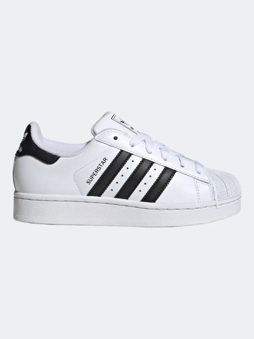 Hot Pick Cushioned Footbed Adidas Superstar Ii Gs Original Shoes White/Core Black