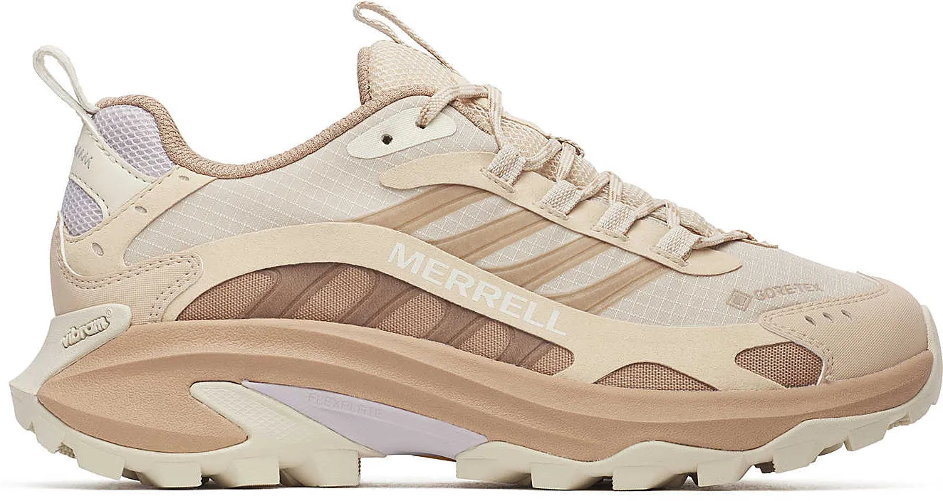 Canyon Hiking Trail grip Merrell Moab Speed 2 GORE-TEX Womens Walking Shoes - Beige