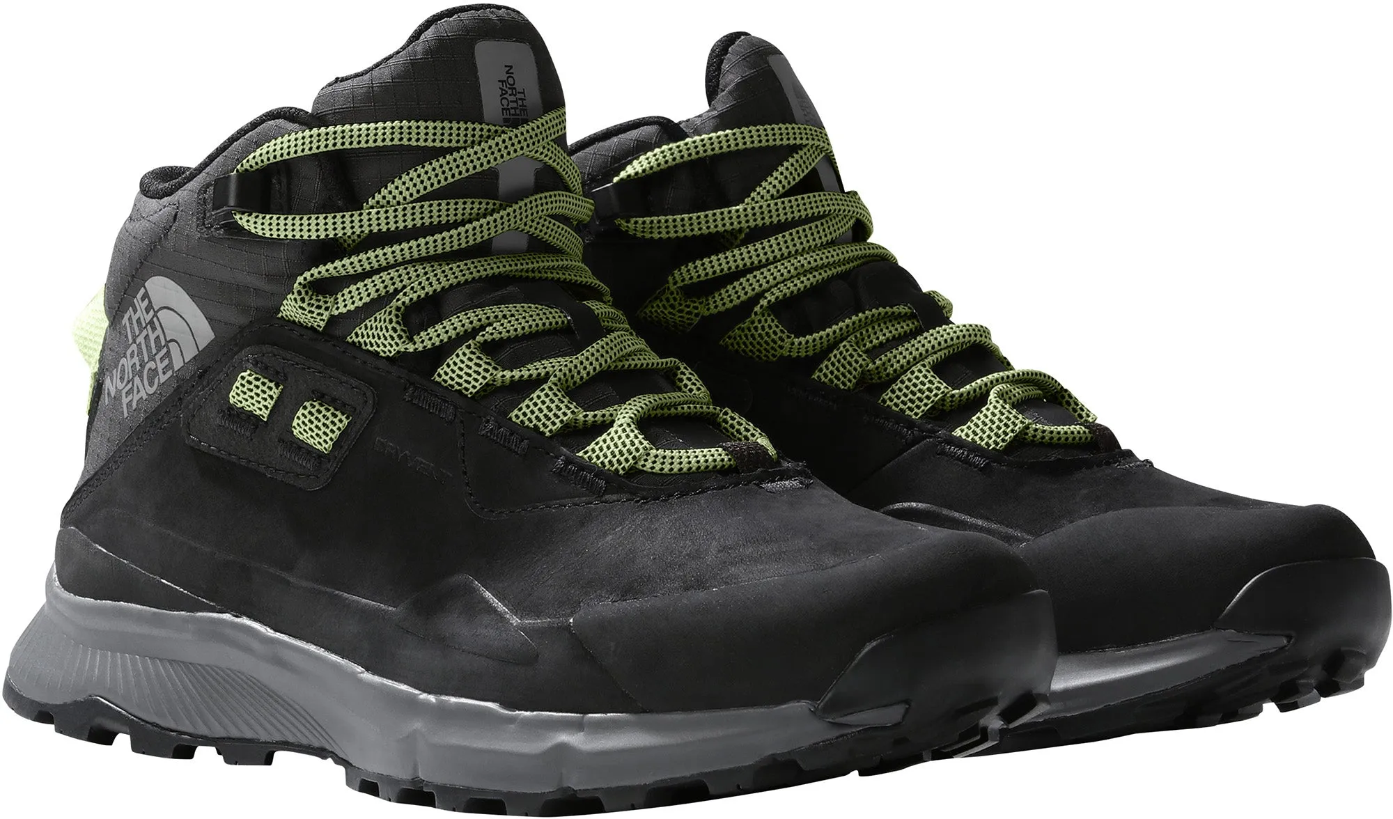 Leather Upper The North Face Cragstone Leather Mid Waterproof Womens Walking Boots - Black