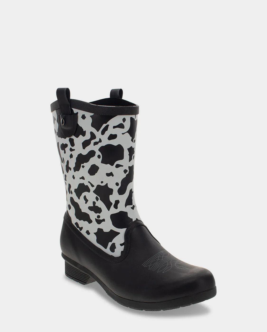 BETSIE MID RAIN BOOT - BLACK Storm Ready Walk
