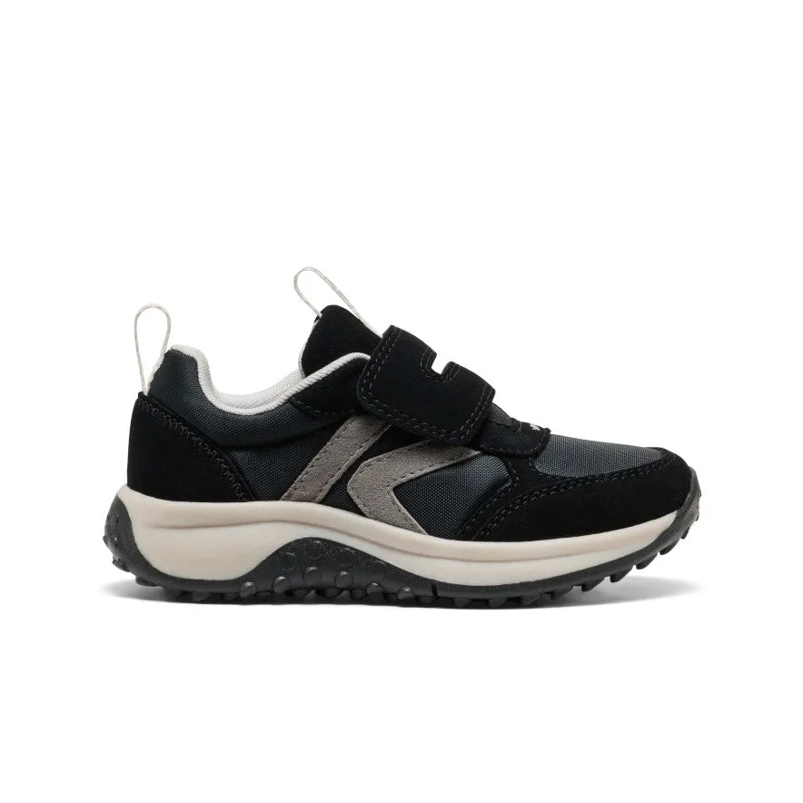 Little Kids' KS86 Sneaker  |  Black/Star White Leather Fashionable