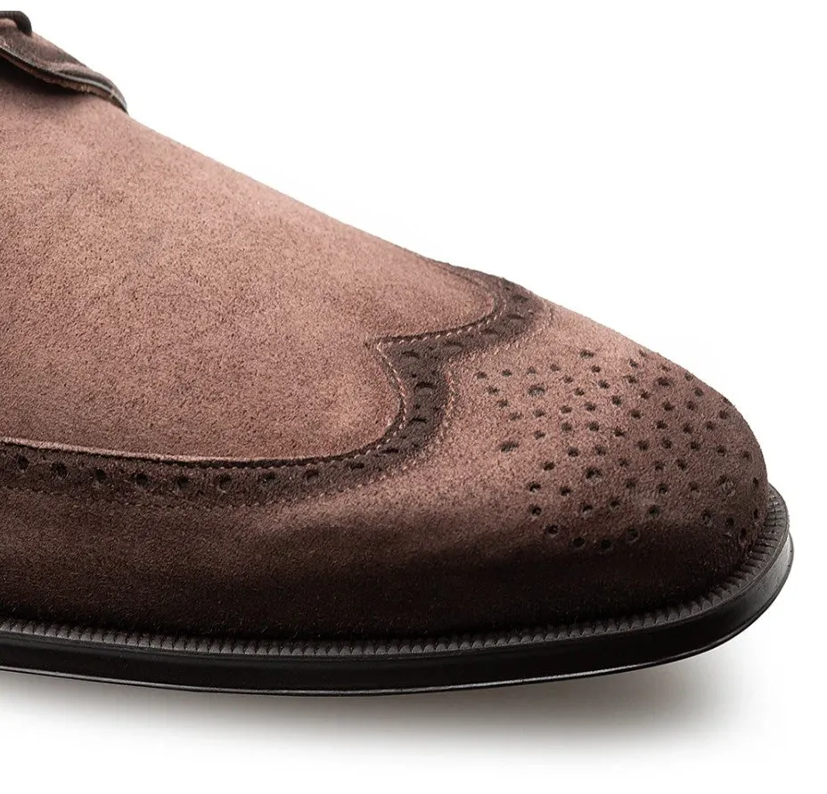 Date night Style: Benante Suede Derby-Brown