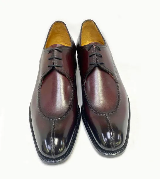 Leg Long Strong Stitching Ugo Vasare "Jayden" Oxford-Burgundy