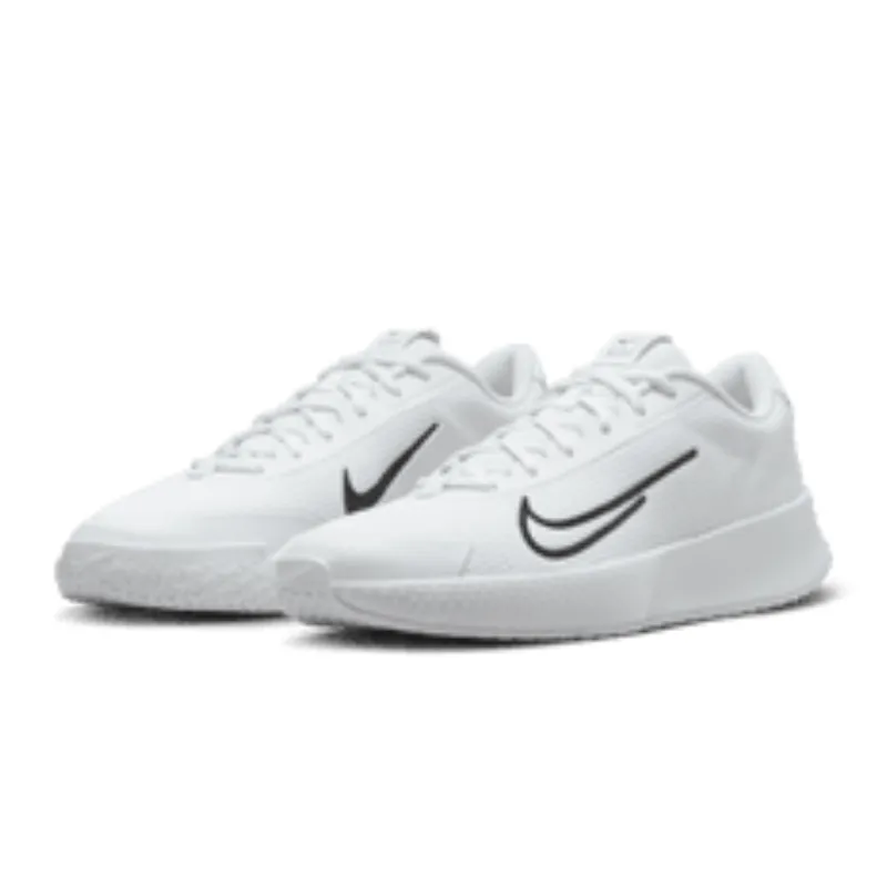 Nike Court Vapor Lite 2 White/Black Men Hard Court Tennis Shoes Workout Support Breathable mesh