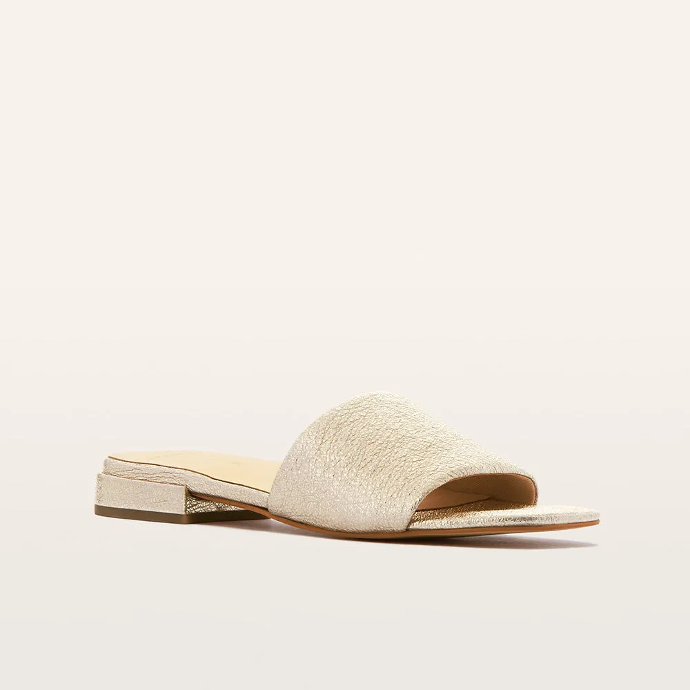 Aniston Gold Texture Dad Style Chic Fit