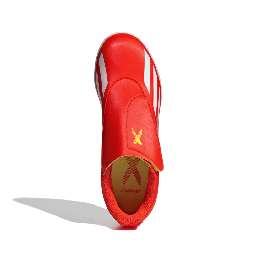 X Crazyfast Club Hook-and-Loop Turf Soccer Shoes anti - blister products