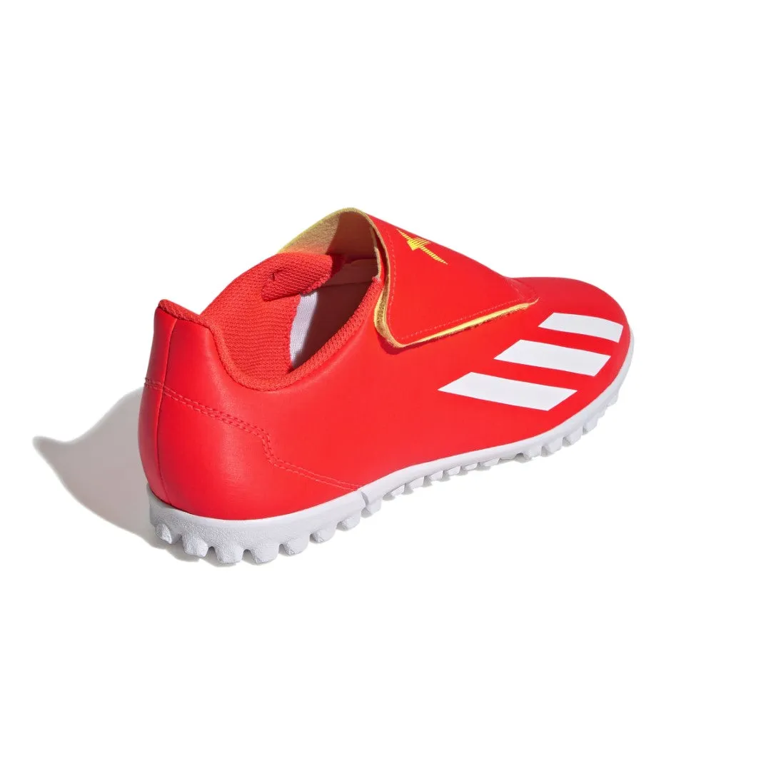 sprinting Easy Returns X Crazyfast Club Hook-and-Loop Turf Soccer Shoes