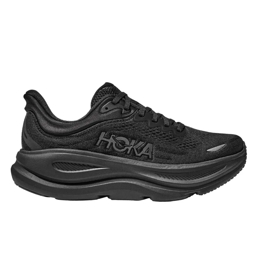 hoka Bondi 9 Men's Running Shoes Marathon Fit Pose Ready