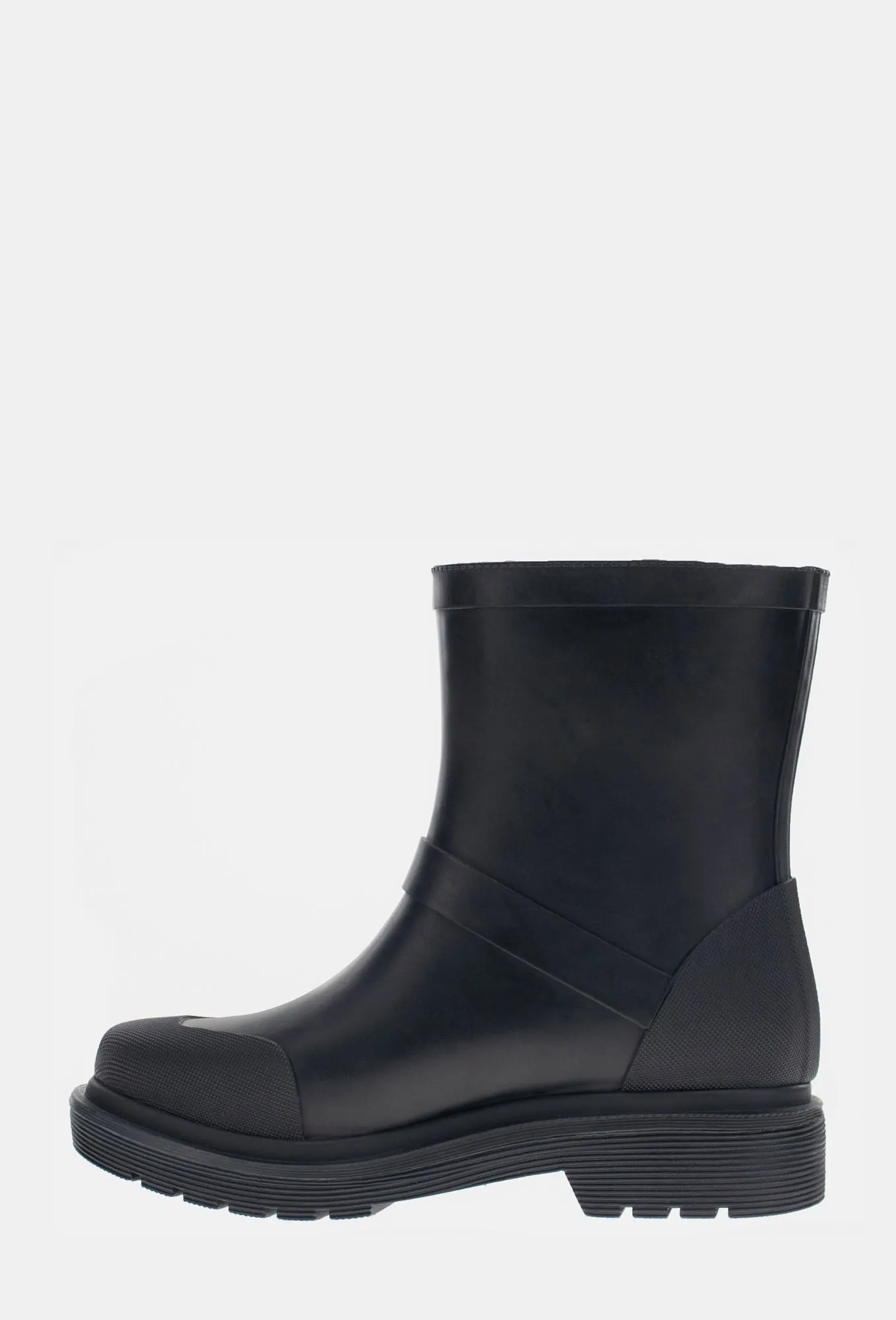 DAMASCUS MOTO MID RAIN BOOT - BLACK Sturdy Boots