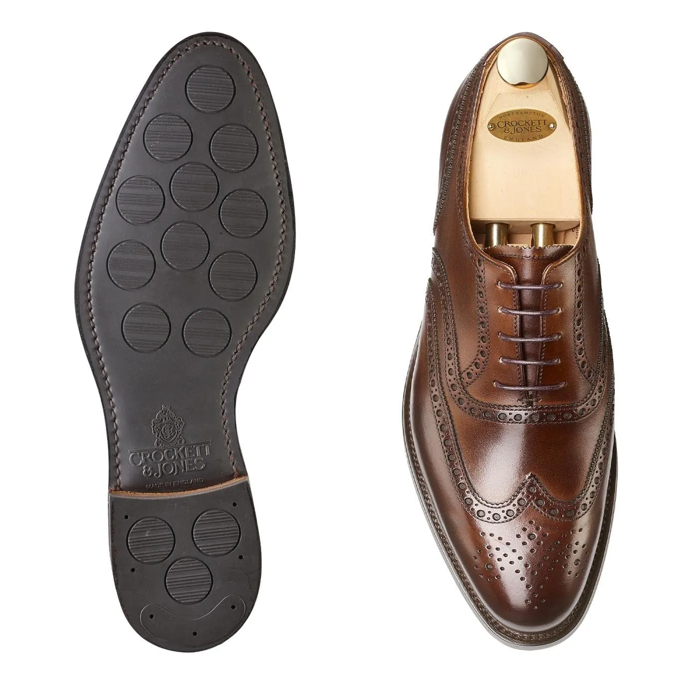 Sharp Fit Westgate 2 Dark Brown Burnished Calf