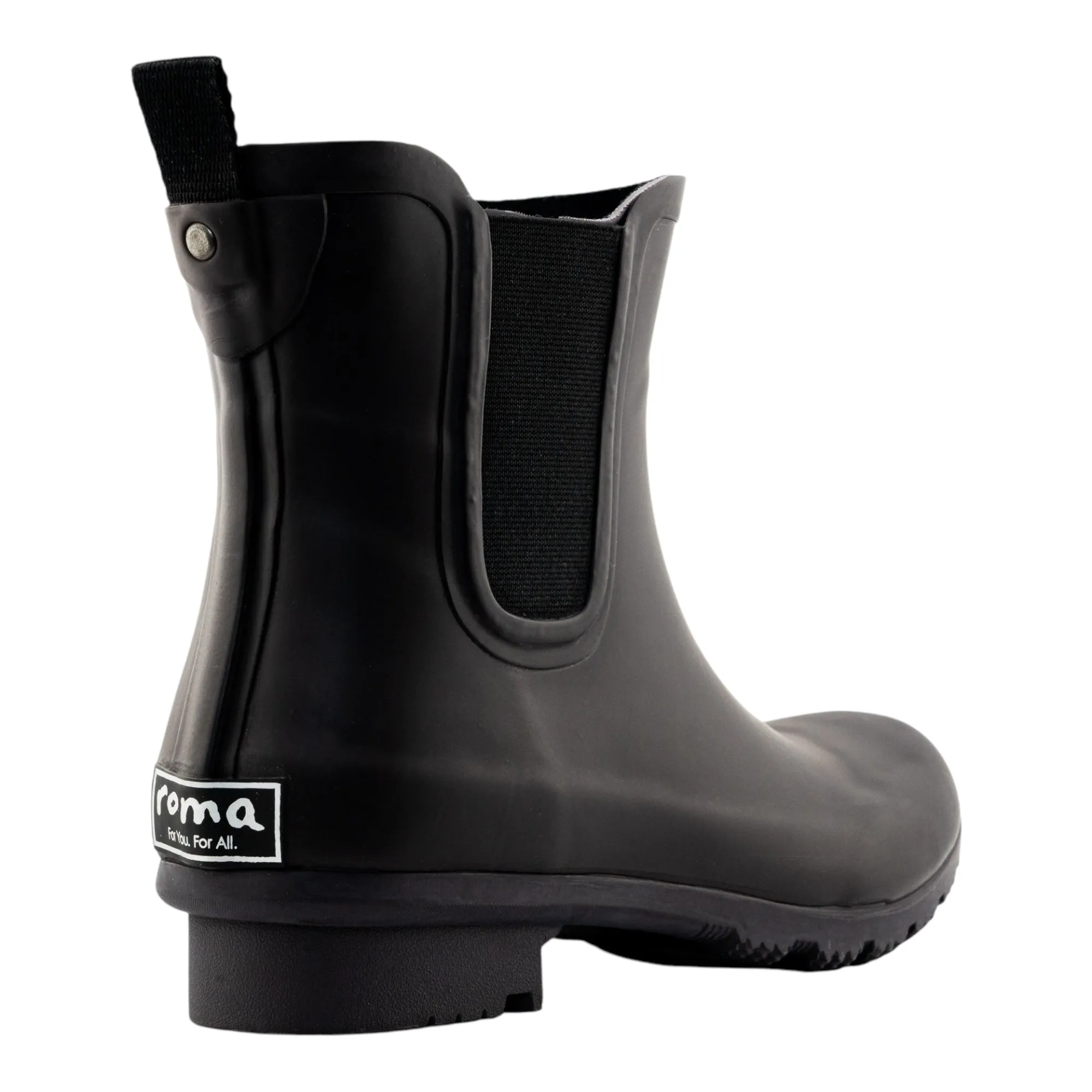 Winter Boot Style Outdoor Adventure Chelsea Matte Eggplant Women's Rain Boots