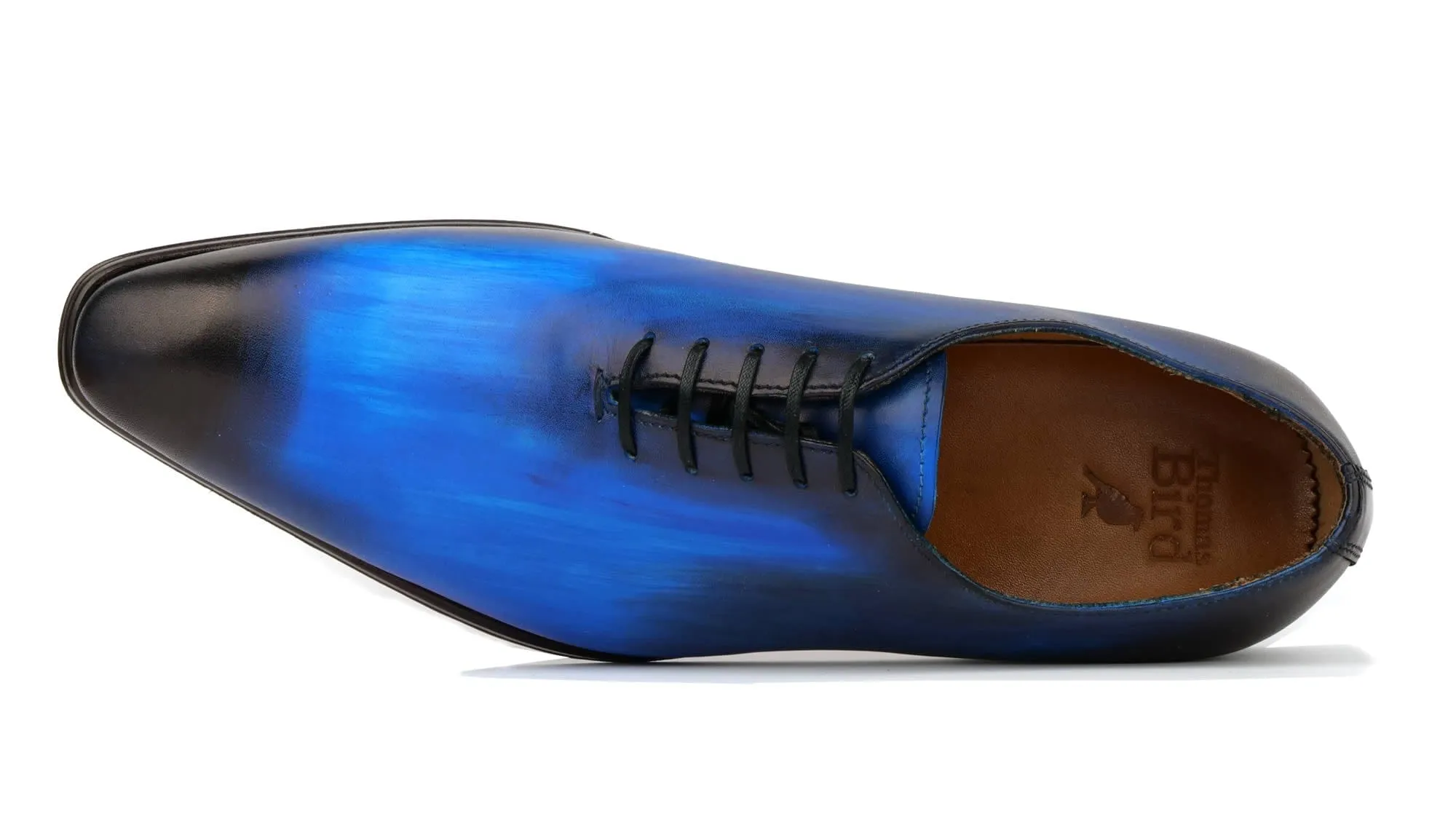Professional Comfort Benson Wholecut Custom Patina Blue