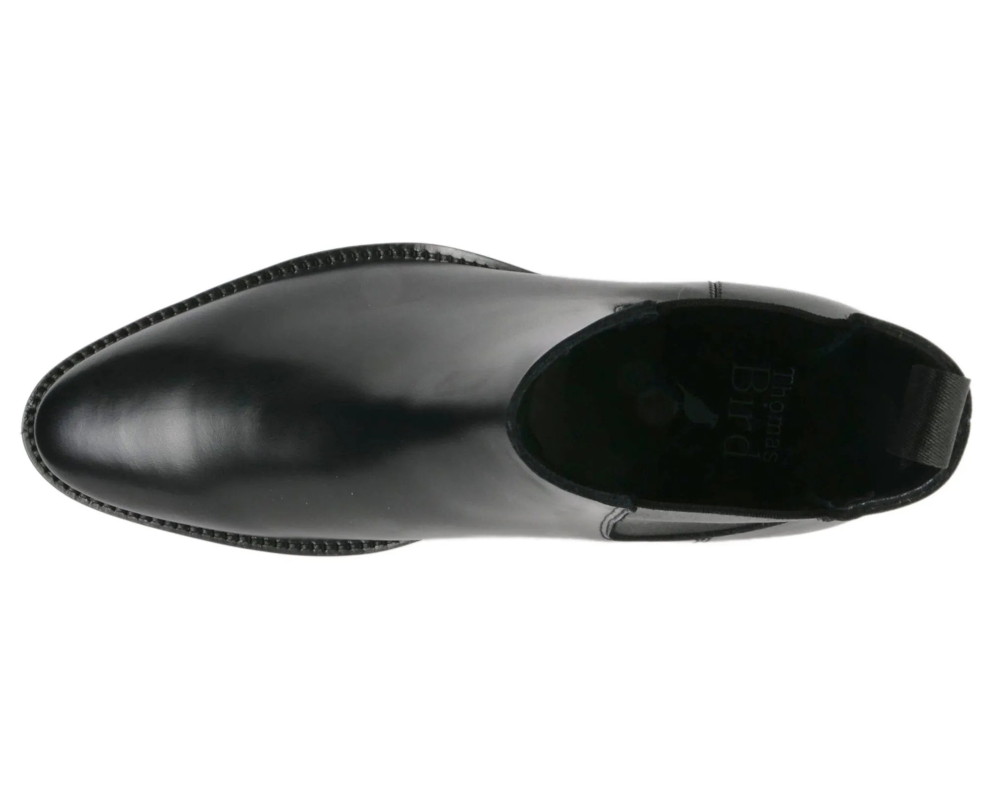 Go-To Footwear Ergonomic Shape Manhattan Chelsea Boot Black