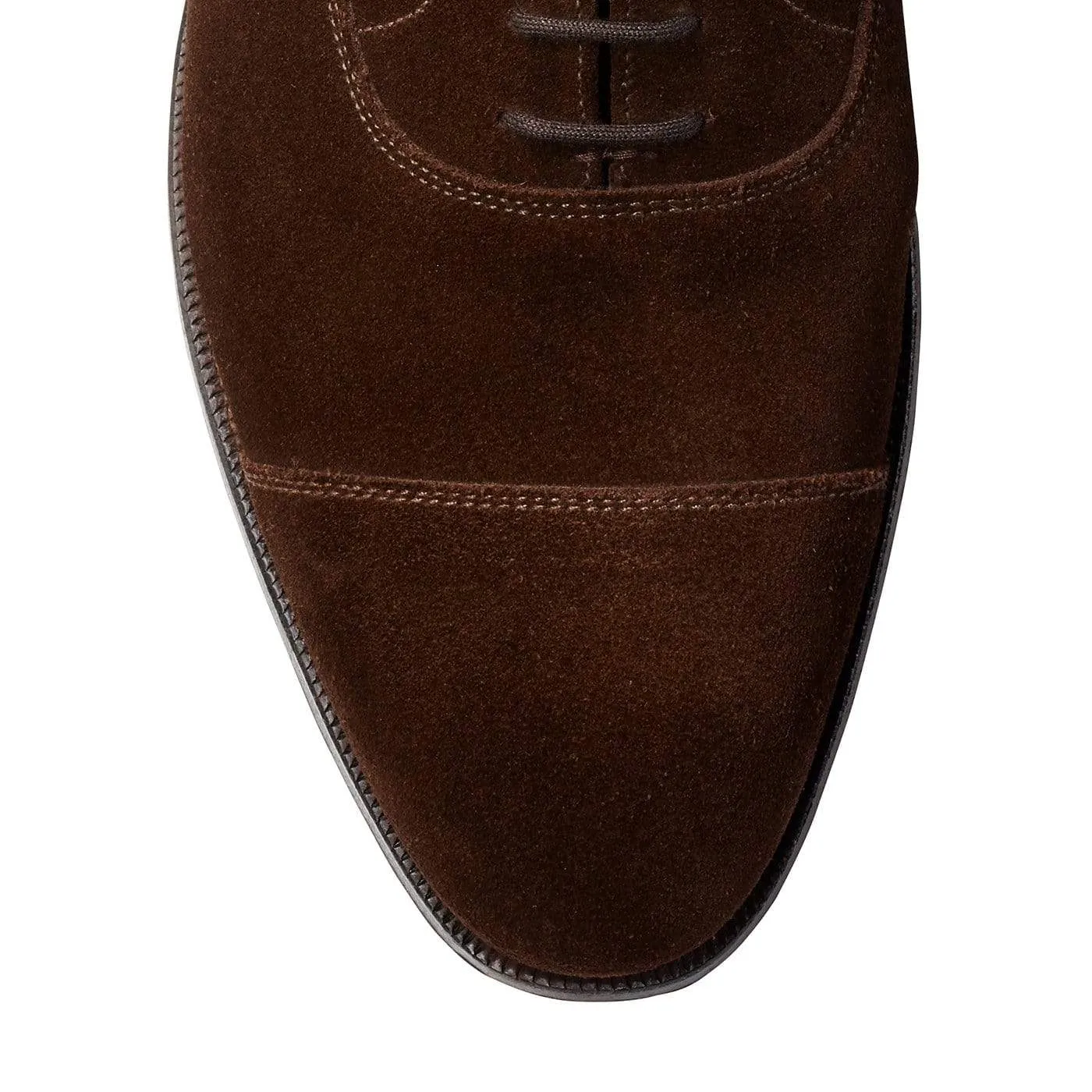 Connaught Dark Brown Suede Smart Step
