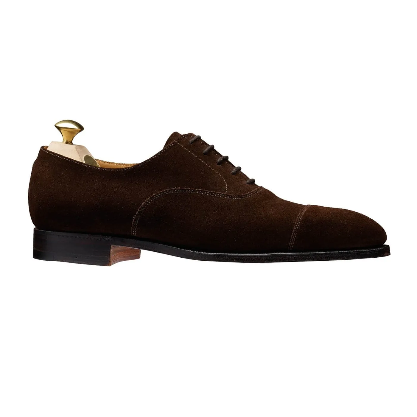 Connaught Dark Brown Suede Modern Fashion