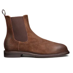 Chic Walk STEEL TOE CHELSEA BOOT BRONX MOKA