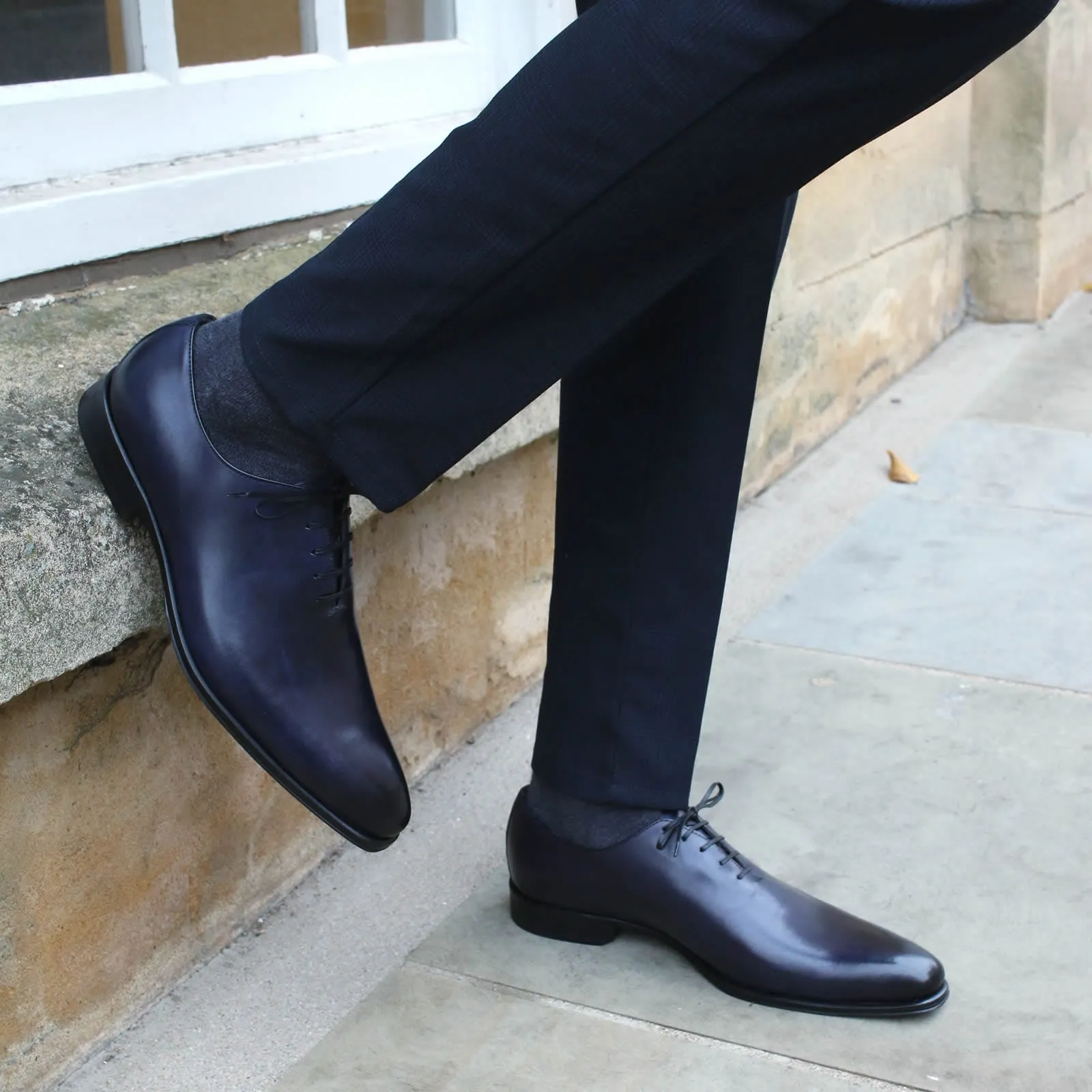 Minimalist Fit Benson Wholecut Oxford Blue